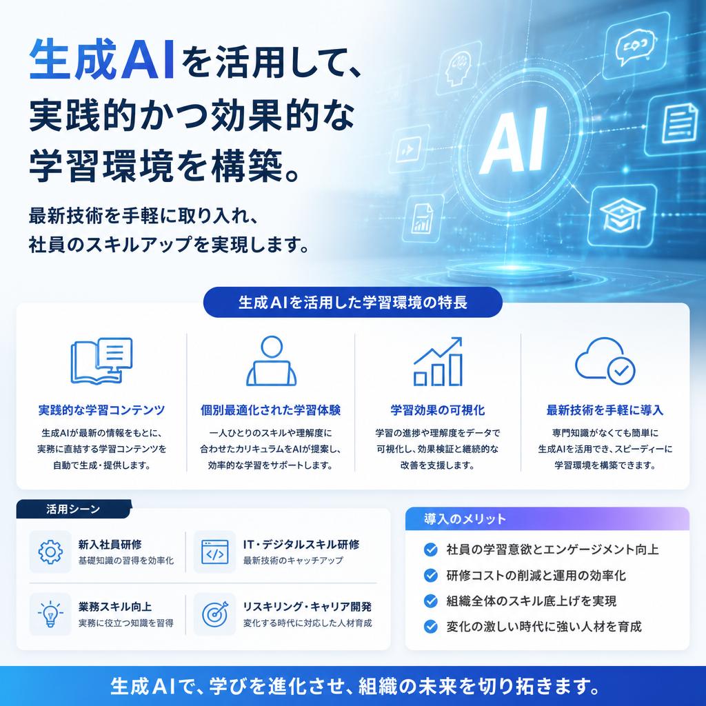 生成AI活用による効果的な学習