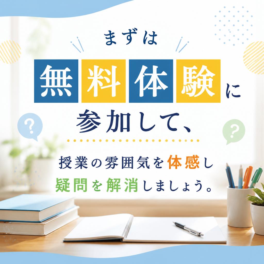無料体験で学びを始める