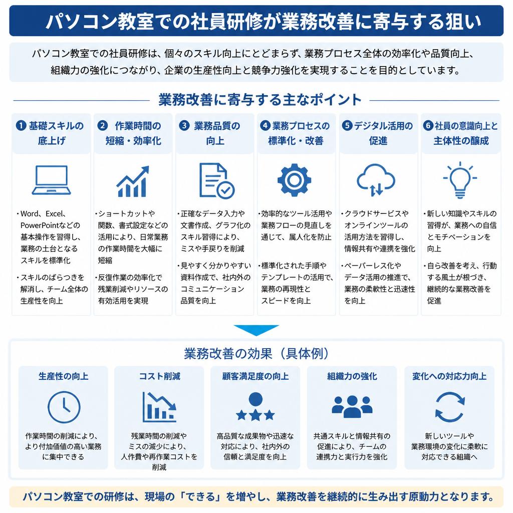 パソコンスクールの目的