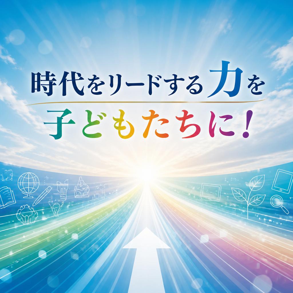 時代をリードする力を子どもたちに！