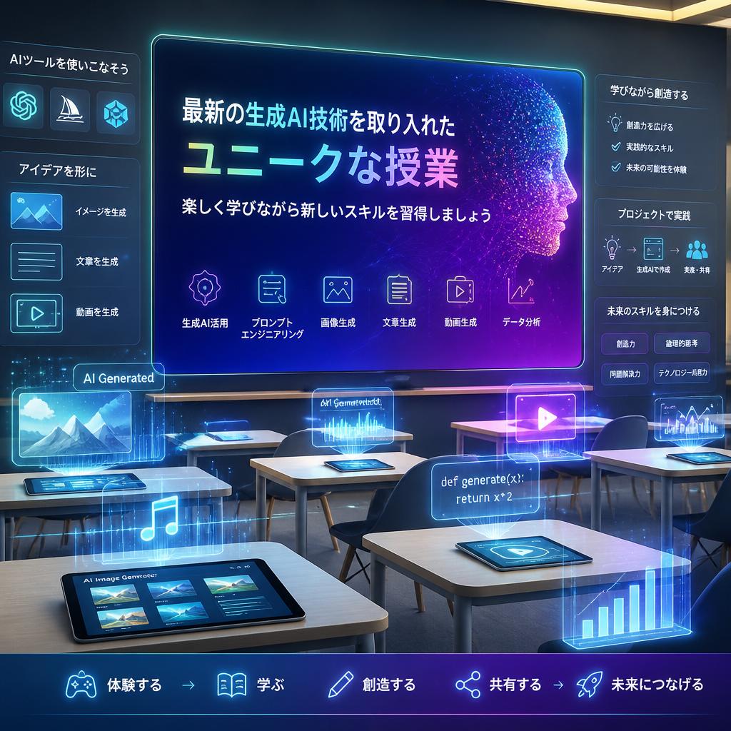 生成AIを活用した新しい習い事