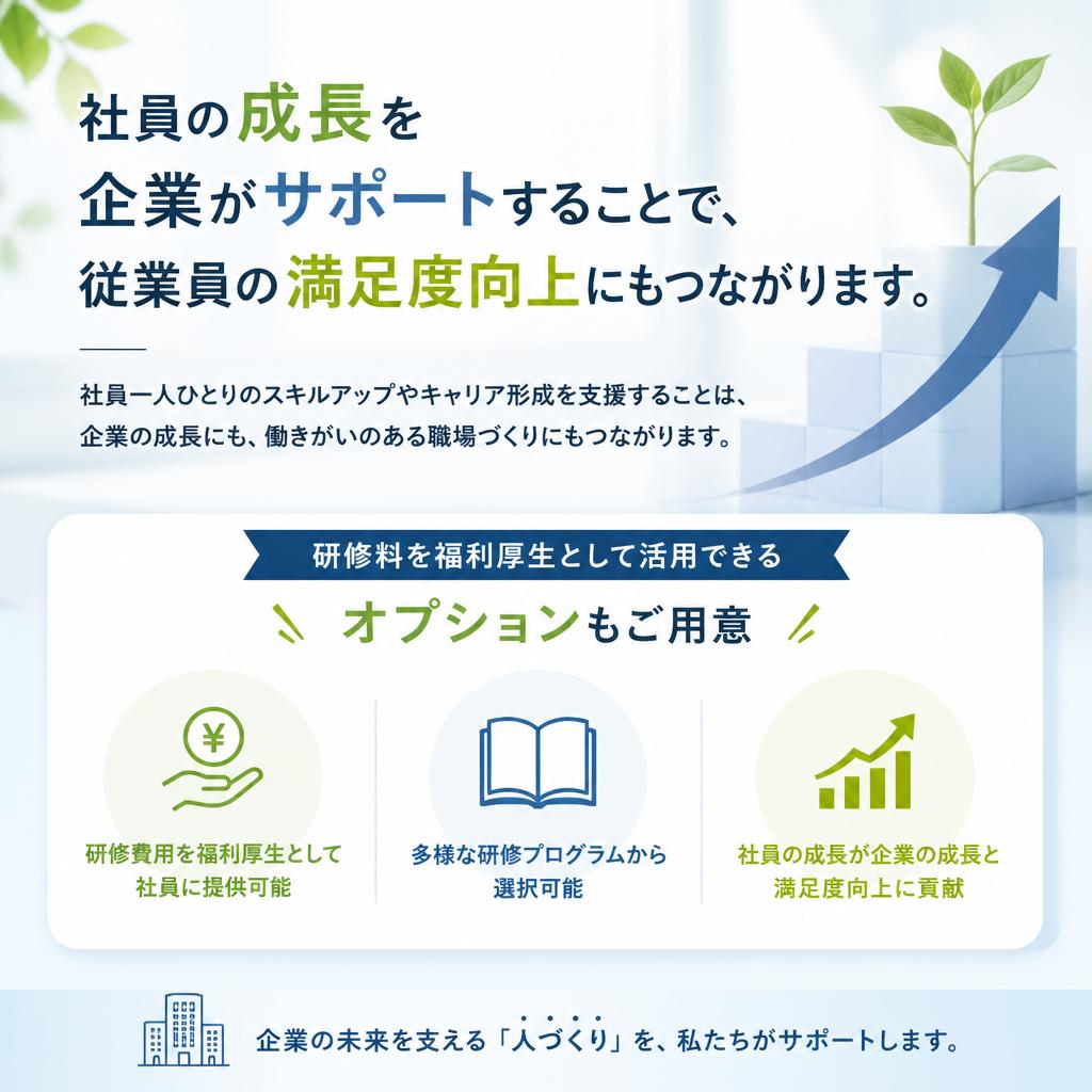 福利厚生としてのパソコン研修