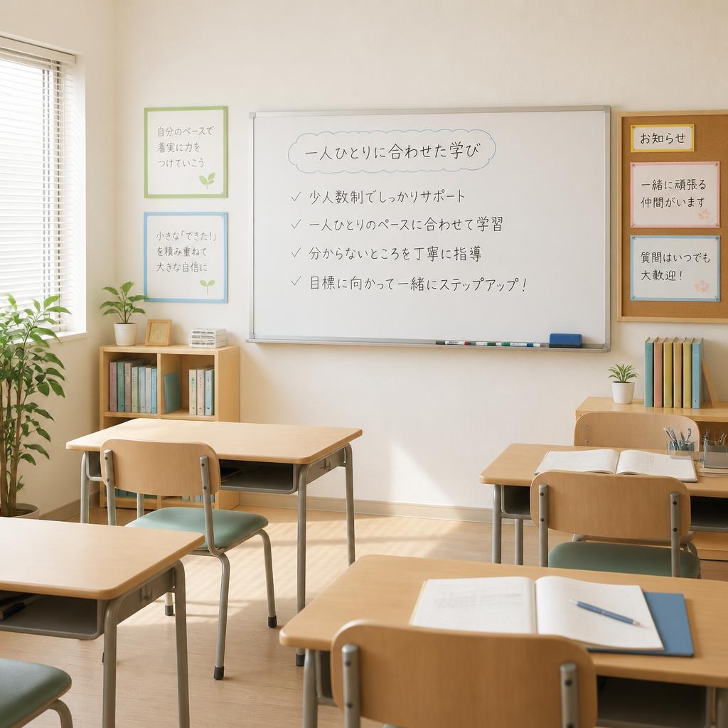 安心の少人数指導