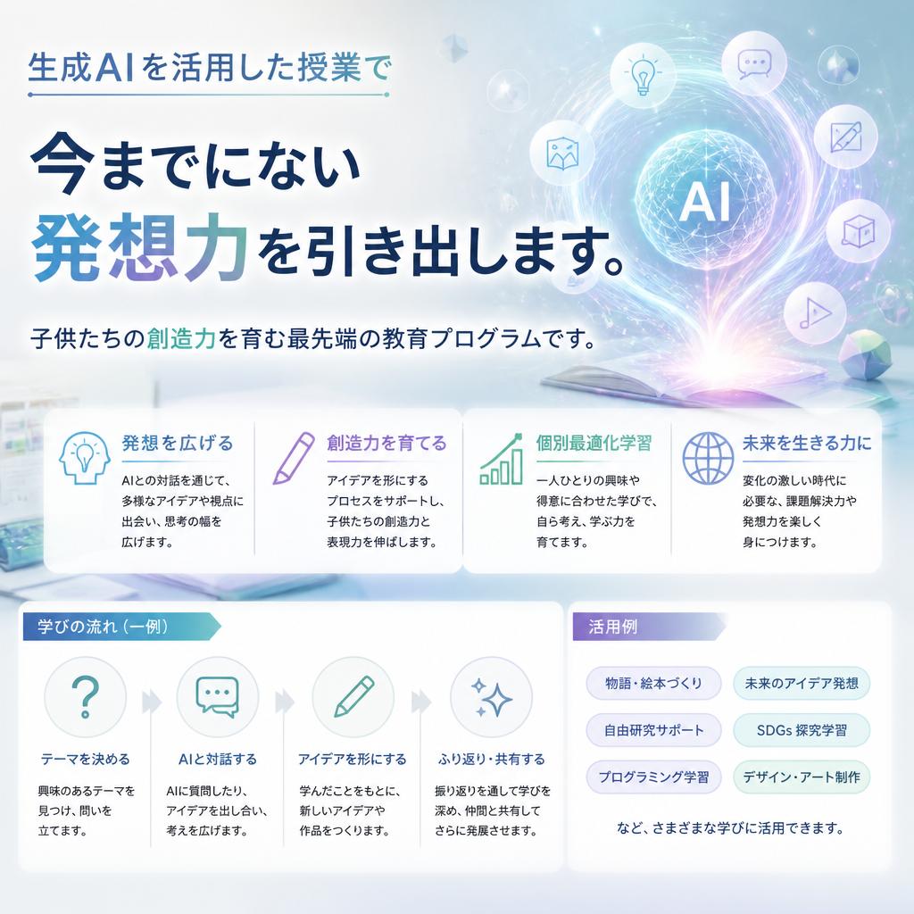 生成AIを利用した学びのスタイル