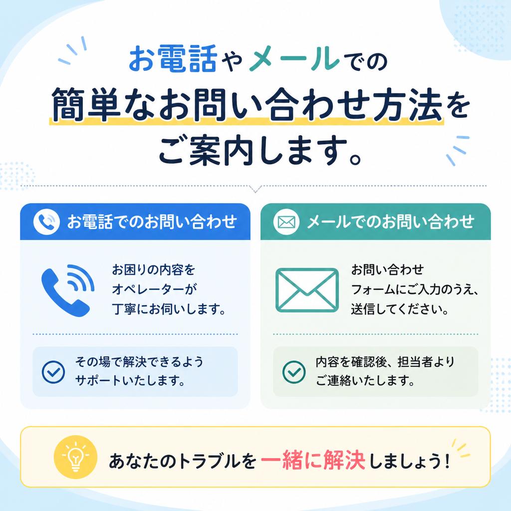 お問い合わせ方法