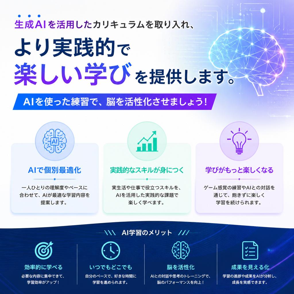 2. 最新の生成AIを活用した学習