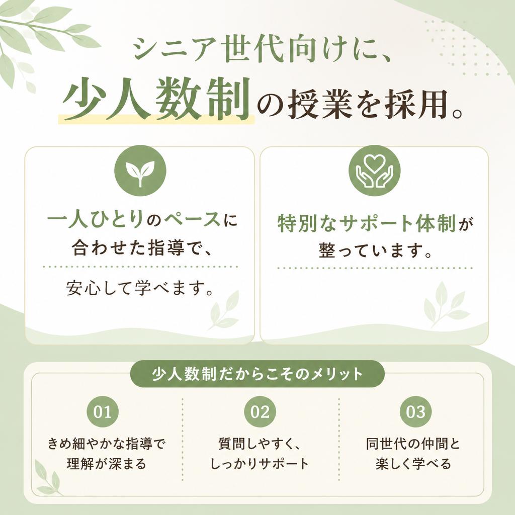 少人数制の個別指導