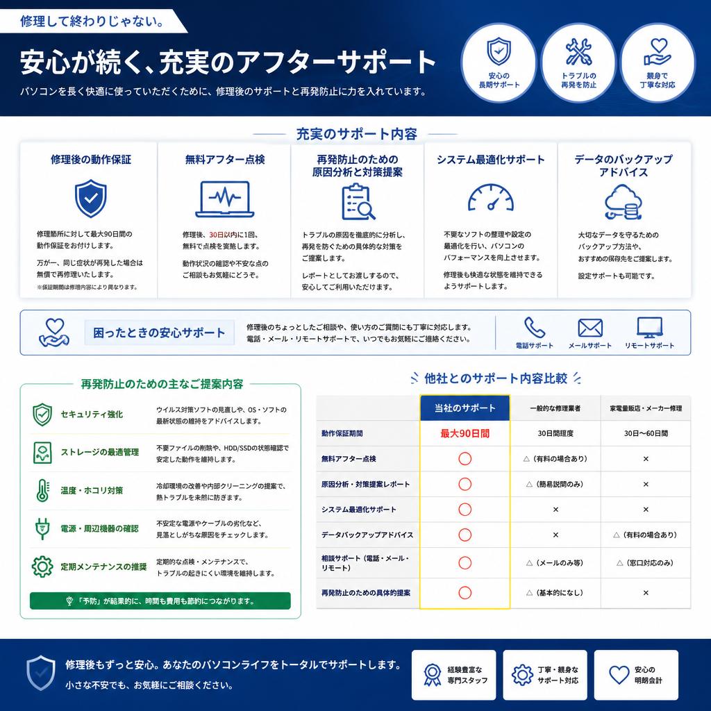 4. 受けられるサポート内容