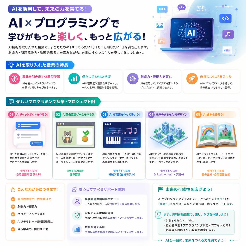 2. 生成AIを活用した楽しいカリキュラム