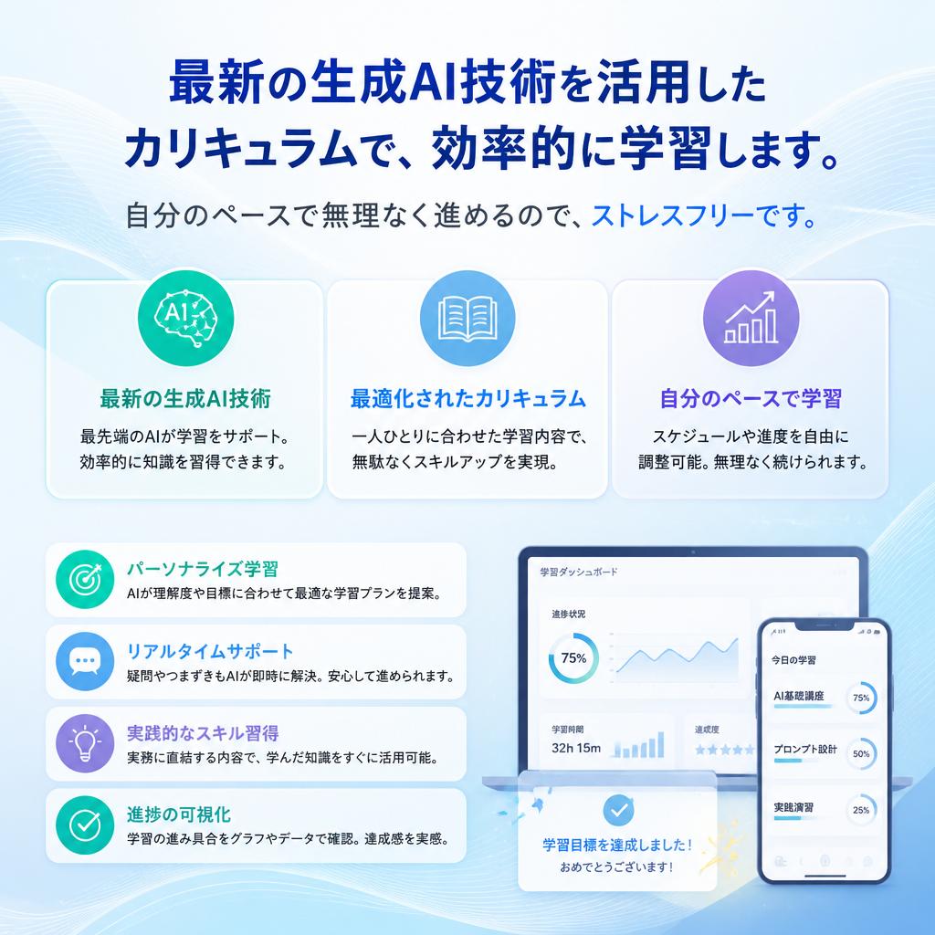 生成AIで学び方を革新
