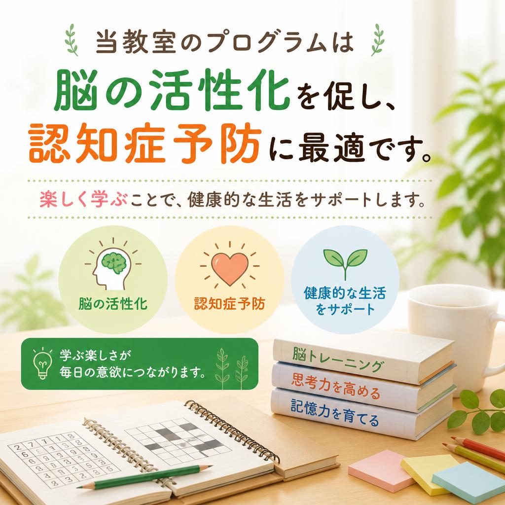 認知症予防に役立つプログラム