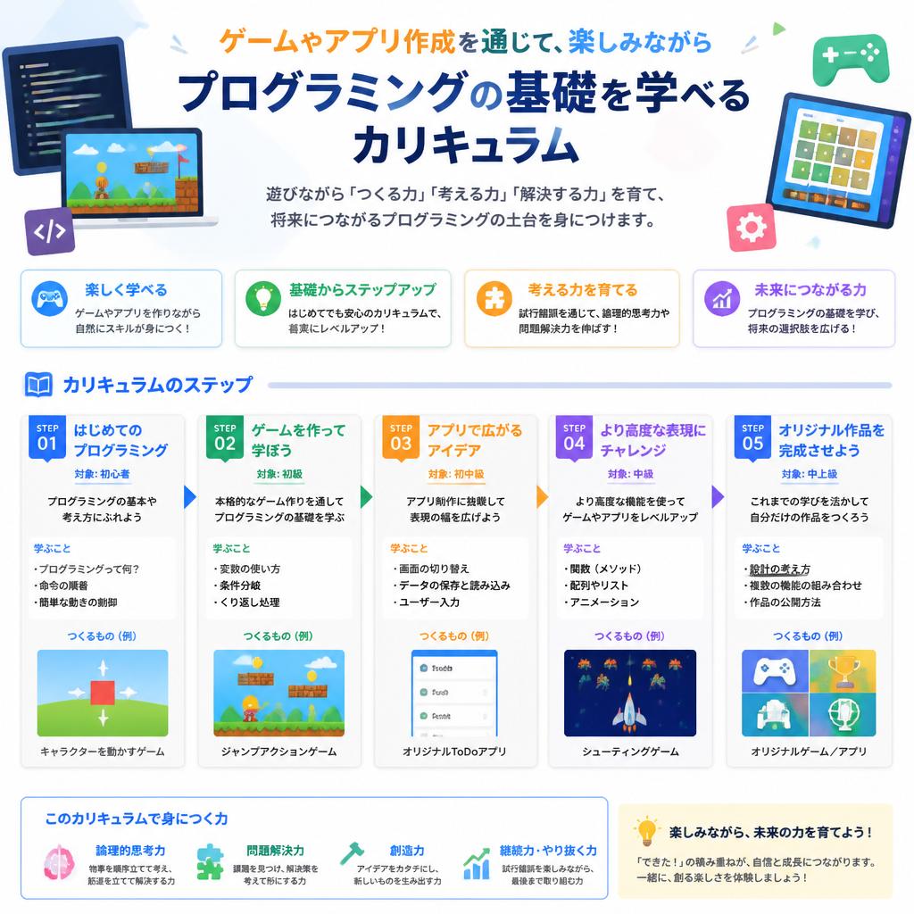 楽しく学ぶプログラミング