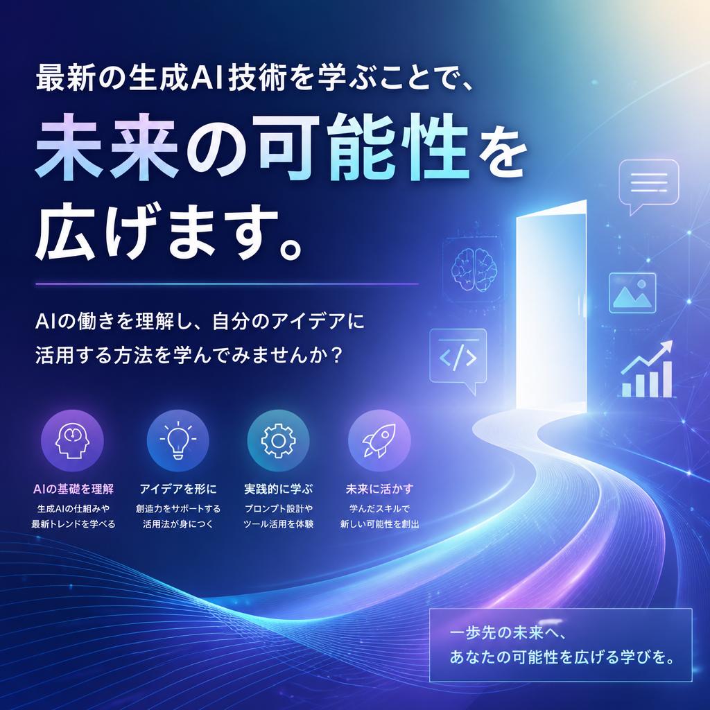 生成AIとともに未来を学ぶ