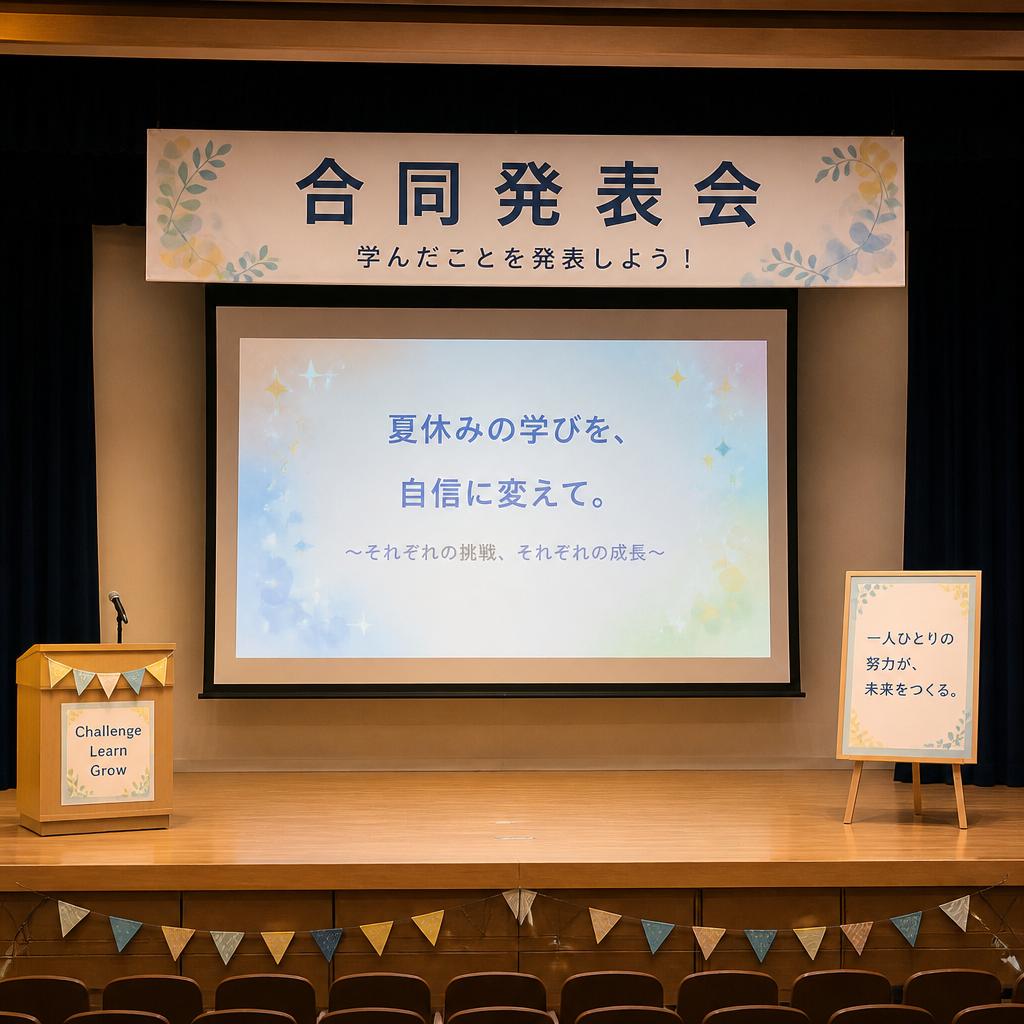 合同発表会の開催