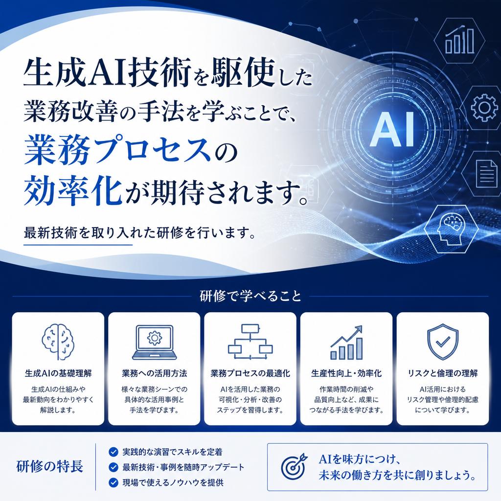 生成AI活用の重要性