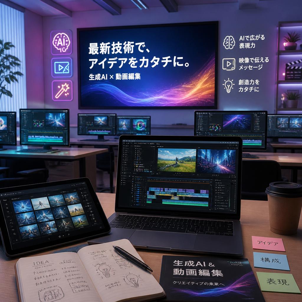 生成AIと動画編集のスキルアップ