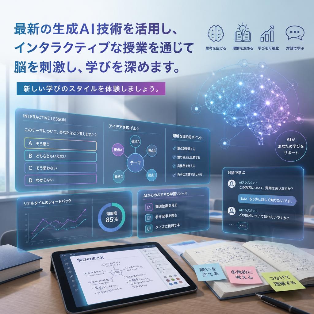 2. 生成AIを活用した新感覚の授業