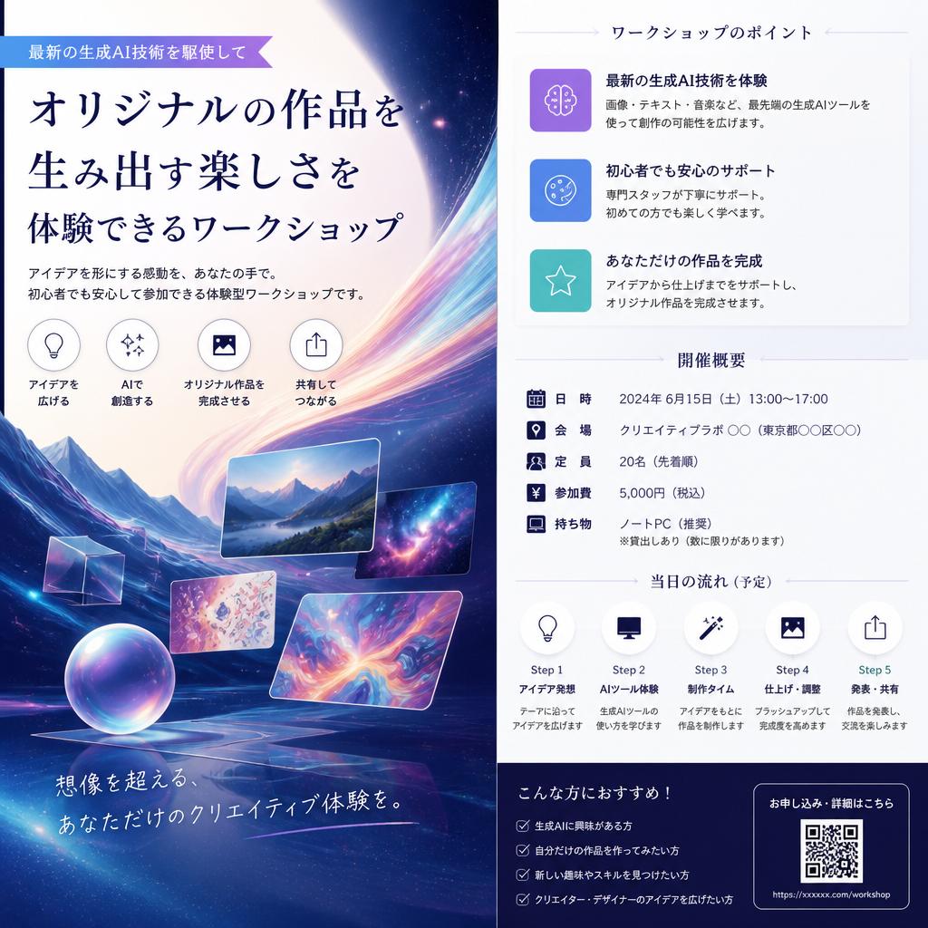 生成AIに挑戦！新たな創造の世界