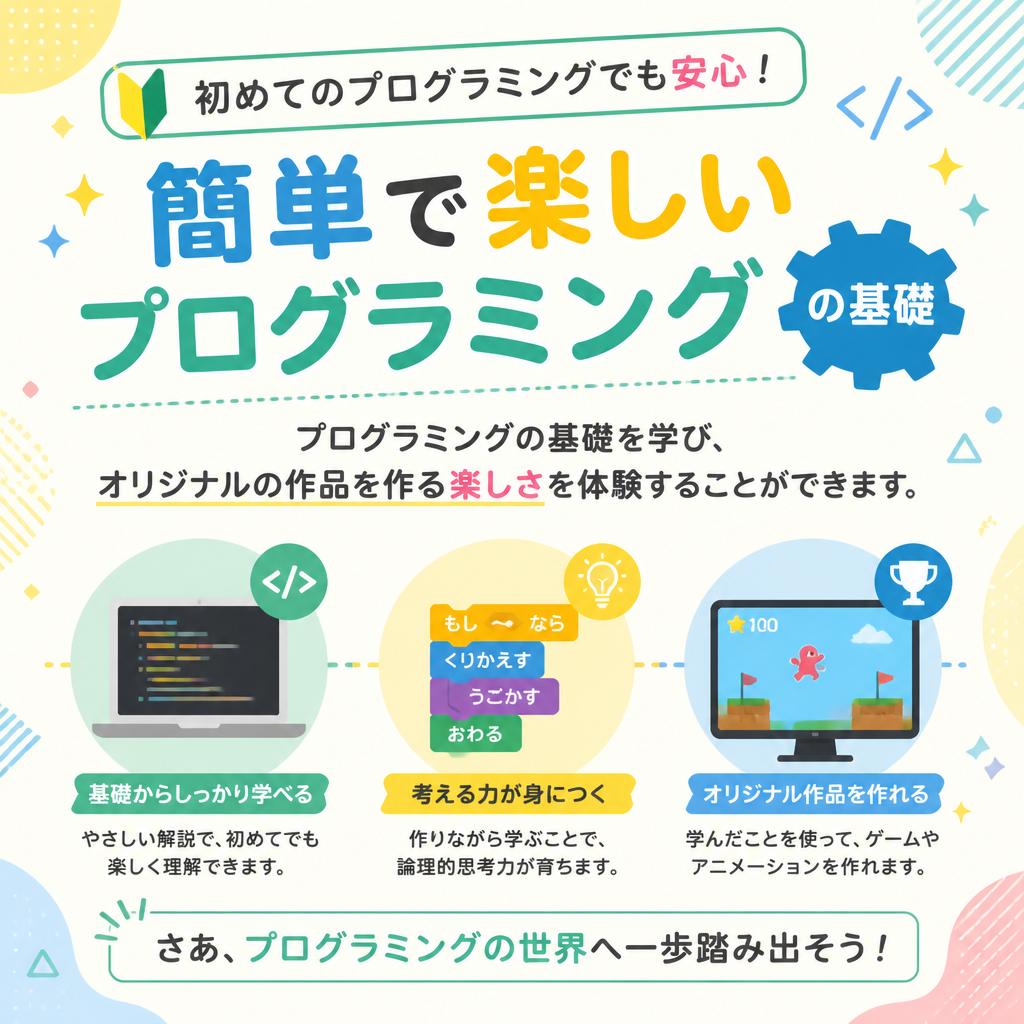プログラミングの楽しさを体験