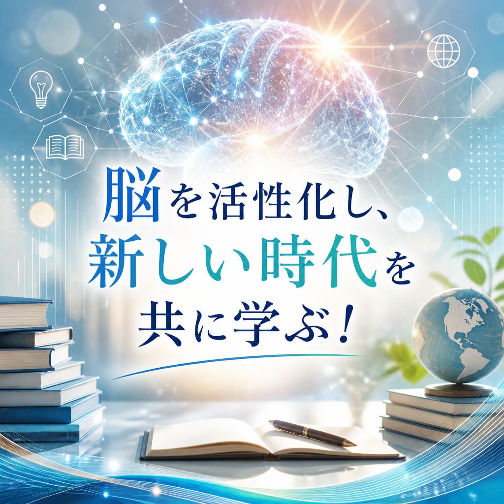 脳を活性化し、新しい時代を共に学ぶ！