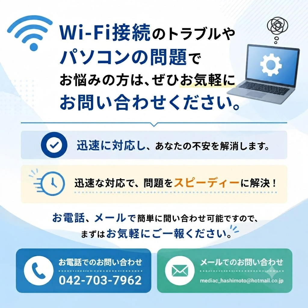 今すぐお問い合わせを！