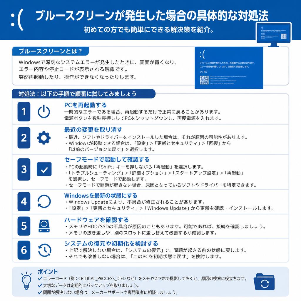 2. ブルースクリーン対処法