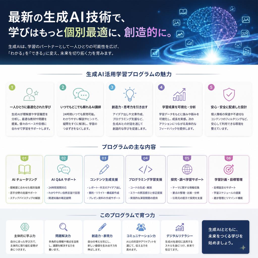 生成AIを活用した新しい学び