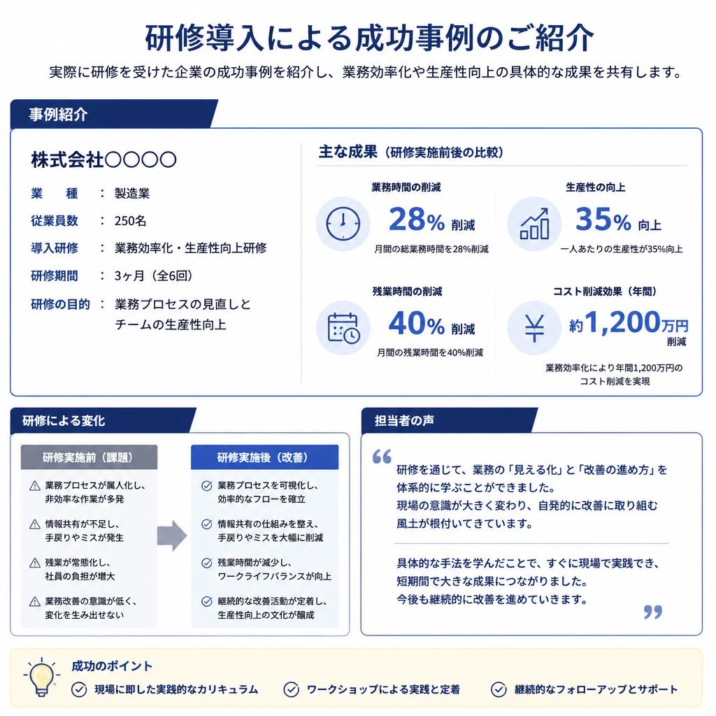 4. 業務効率化の成果事例