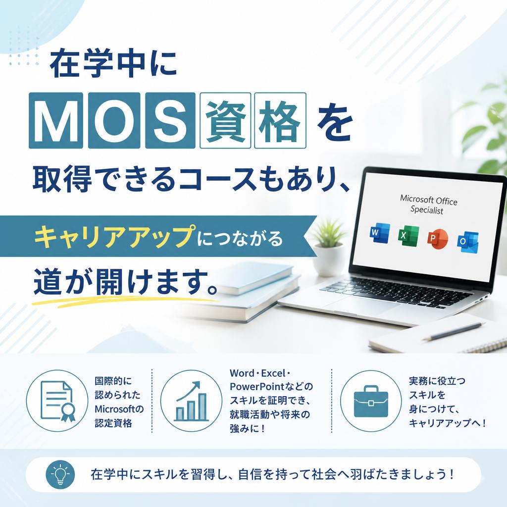 MOS資格取得を目指す