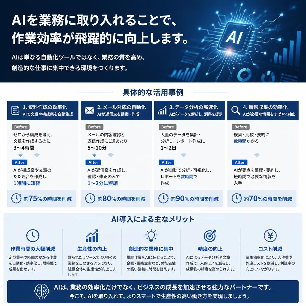 2. 生成AI活用のメリット