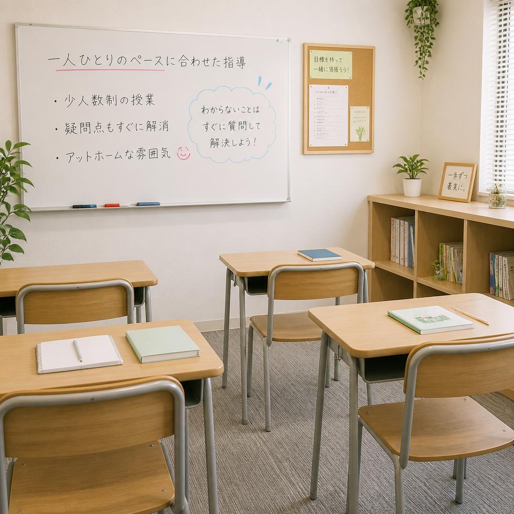 5. 少人数制で個別指導
