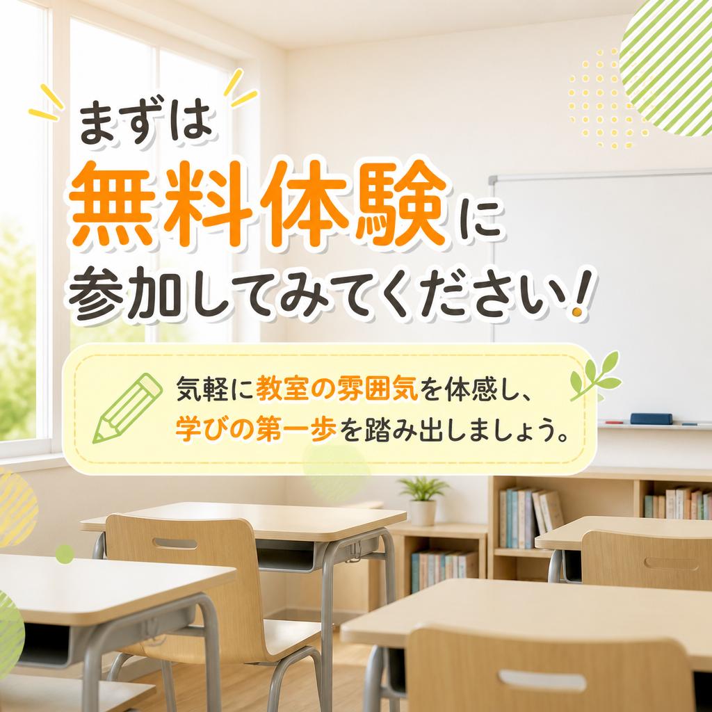 7. 無料体験申し込み