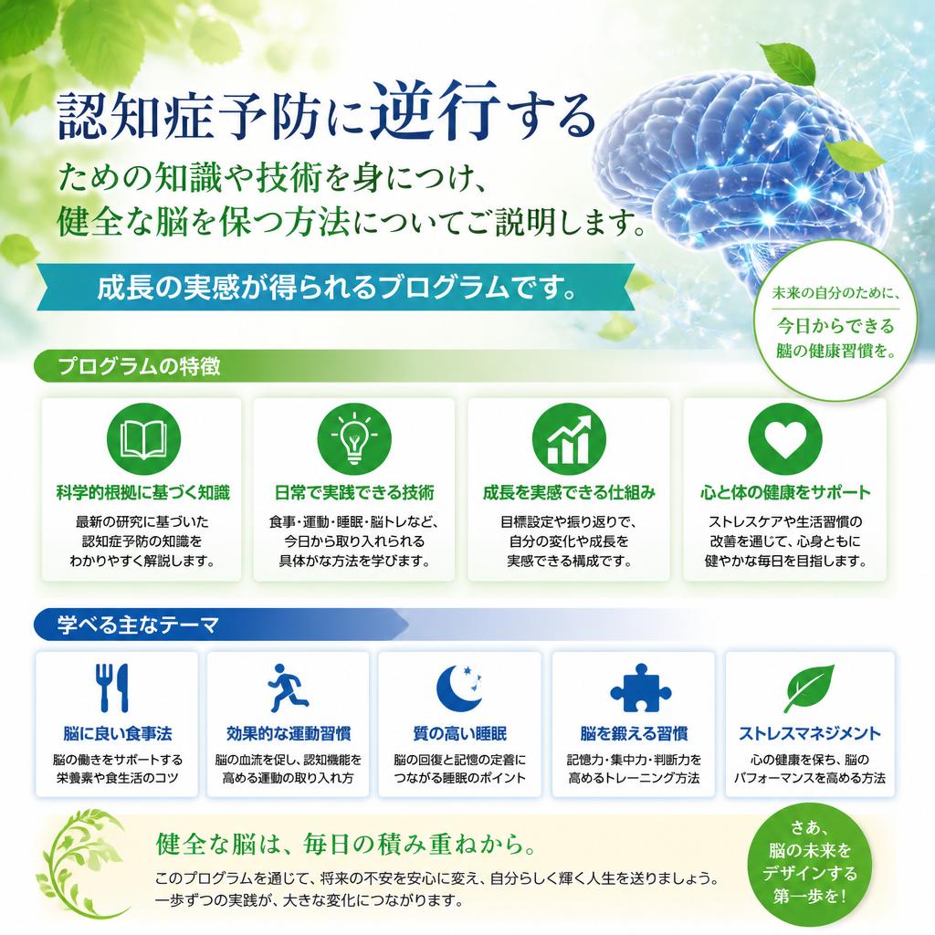 認知症予防に向けたアプローチ