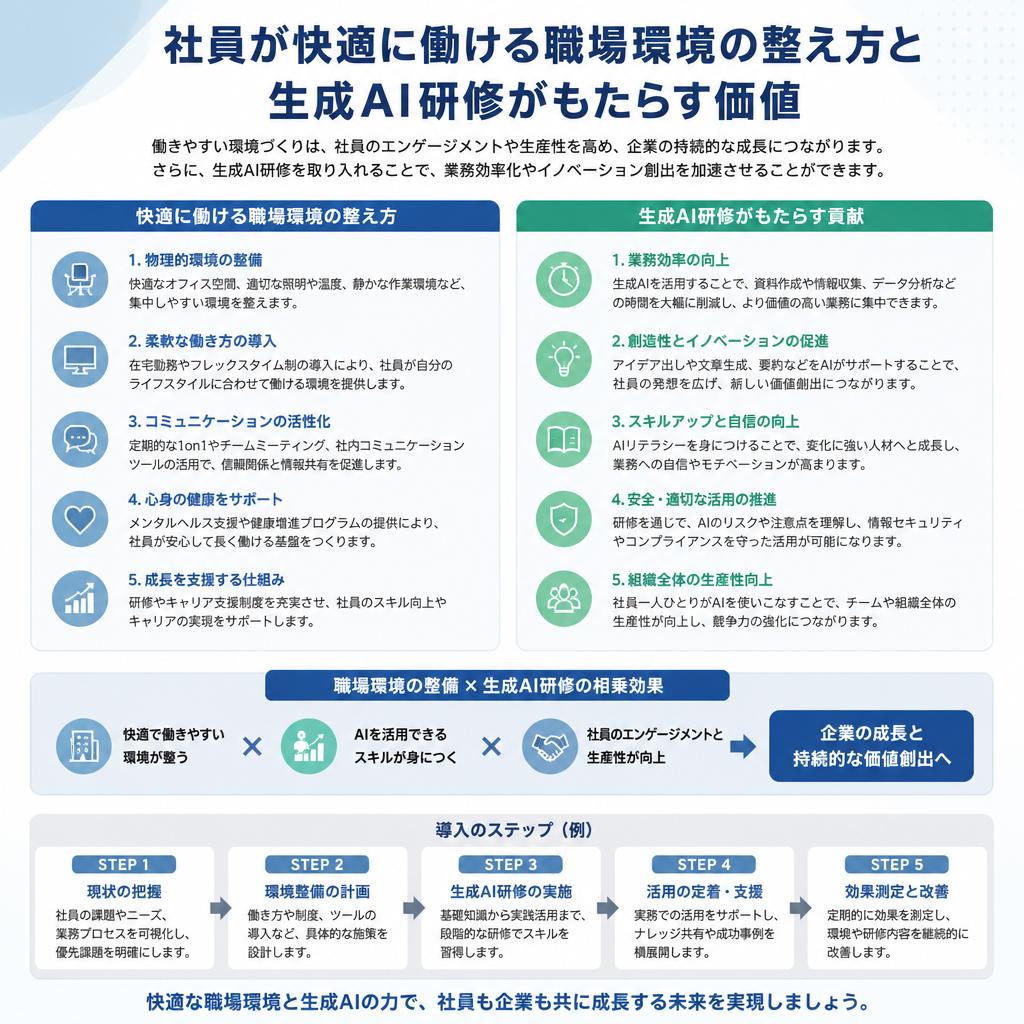 職場環境改善の重要性