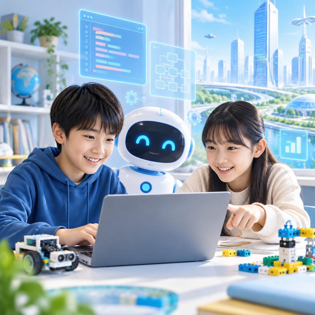 AIと一緒に、未来をつくる力を。小学生・中学生の新しい習い事に、楽しく始めるプログラミング学習