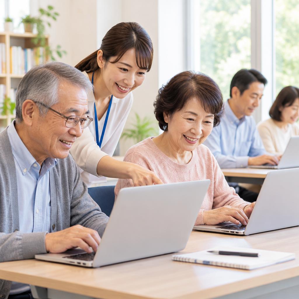 シニアも初心者も、自分のペースで一歩ずつ。通いやすい定額制で、Excel・Wordから広がる新しいデジタルライフを始めませんか？
