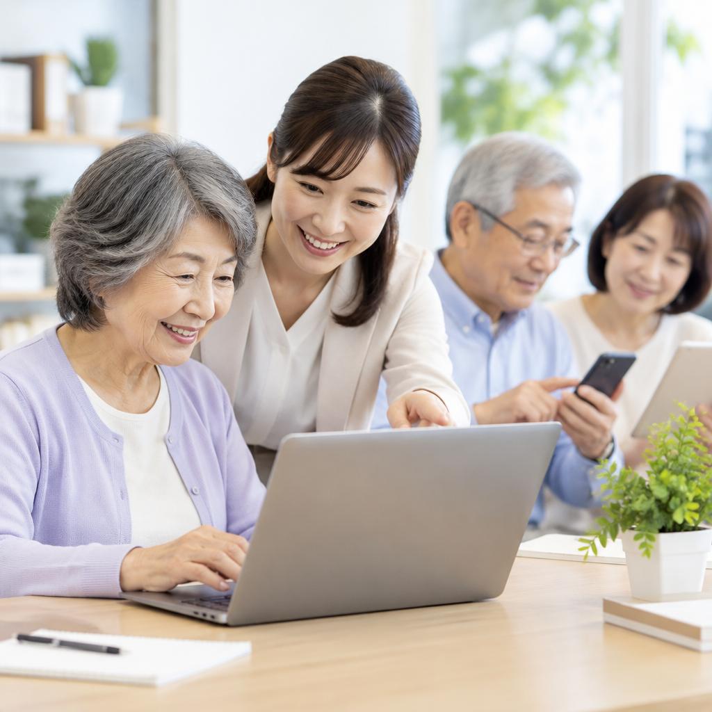 初心者・シニアも安心。自分のペースで学べる個別指導